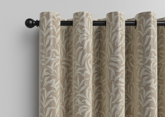 Trailing Vines, Vintage Brown - Made to Measure Curtains - Image 12